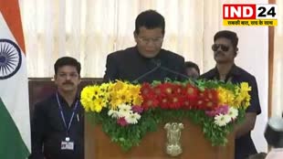 CG NEWS : मोहन मरकाम ने राजभवन में ली मंत्री पद की शपथ, राज्यपाल विश्वभूषण हरिचंद्र ने दिलाई शपथ