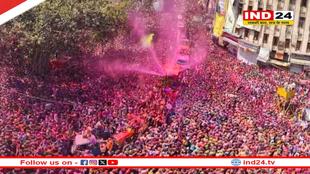 रंगपंचमी पर रंगो से सराबोर होगा इंदौर, गेर देखने के लिए 370 छतें बुक