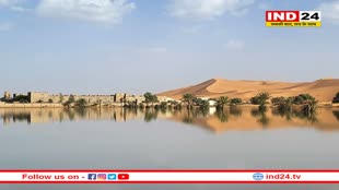 सहारा रेगिस्तान में 50 साल बाद अचानक बारिश ने तोड़े रिकार्ड !