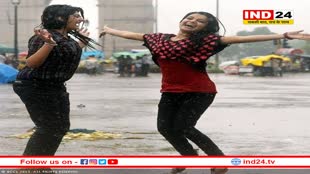 दिल्ली-एनसीआर में बारिश से बदला मौसम