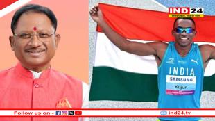 छत्तीसगढ़ के अनिमेष कुजूर ने रचा इतिहास, 100 मीटर रेस में बनाया नया नेशनल रिकॉर्ड