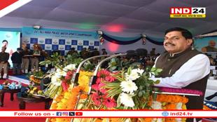 पुलिस अपने कर्तव्यों का पालन करते हुए खेलों में भी अर्जित कर रही राष्ट्रीय-अंतरराष्ट्रीय स्तर पर उपलब्धियां- CM डॉ. मोहन यादव