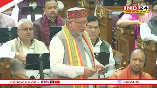 यूपी विधानसभा शीतकालीन सत्र , मंत्री सुरेश खन्ना ने पेश किया अनुपूरक बजट