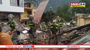 चीन में आया 6.2 तीव्रता का भयानक भूकंप: जान माल का भारी नुकसान