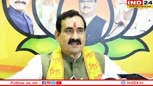 MP Politics: गृह मंत्री नरोत्तम मिश्रा ने कांग्रेस पर साधा निशाना, बोले- ' कांग्रेस बेवजह अपनी ऊर्जा खर्च करती है'