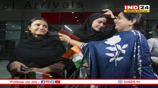 ईरान से रेस्क्यू 110 भारतीय छात्रों को लेकर दिल्ली पहुंचा विमान