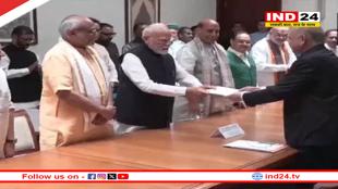 उपराष्ट्रपति चुनाव - NDA उम्मीदवार राधाकृष्णन ने नामांकन दाखिल किया