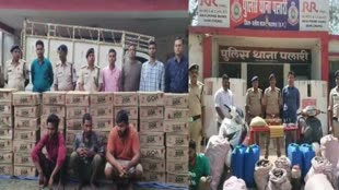 CG NEWS : पुलिस को चकमा देने वाले शराब तस्कर हुए गिरफ्तार, 100 पेटी जब्त....