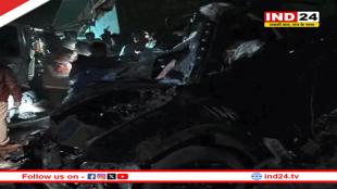 सोनभद्र में ट्रेलर ने कार को मारी टक्कर, 6 की मौत