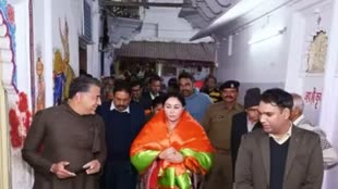 Rajasthan News: डिप्टी सीएम दीया कुमारी ने किया राजसमंद का दौरा, प्रसिद्ध मंदिरों के दर्शन कर कार्यकर्ताओं से की मुलाकात 
