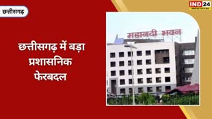 CG NEWS :  छत्तीसगढ़ में राजभवन से हटाया जा सकता है IAS अमृत खलको...