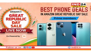 Amazon Republic Day sale 2023: अमेज़न की ग्रेट रिपब्लिक डे सेल की हुई शुरुआत, स्मार्टफोन पर मिल रहा बंपर डिस्काउंट