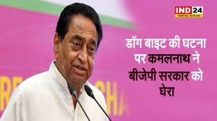 MP NEWS: डॉग बाइट की घटना पर पूर्व सीएम कमलनाथ ने बीजेपी सरकार को घेरा