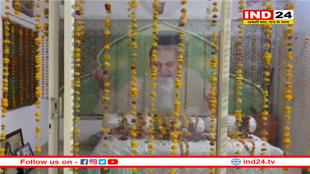 सोनगिरी आध्यात्मिक एवं धर्मार्थ न्यास में सजा बाबा सोनगिरी सरकार का दरबार