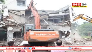 इंदौर में सिंहस्थ से पहले फोरलेन होगी एमआर-4 रोड, सात बाधक निर्माण तोड़े