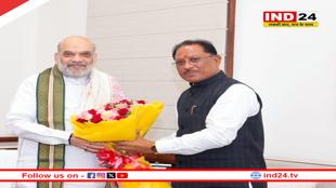 मुख्यमंत्री  विष्णुदेव साय ने की केंद्रीय गृह मंत्री अमित शाह से मुलाकात, नक्सल उन्मूलन अभियानों और विकासकार्यों की दी विस्तृत जानकारी