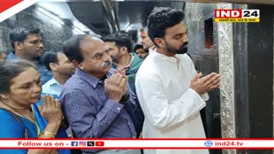  क्रिकेटर केएल राहुल ने किए भगवान महाकाल के दर्शन