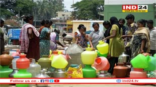 देश के इस राज्य में आया पानी का संकट, बर्तन, बाल्टी लेकर सड़कों पर उतरे लोग