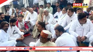  मध्यप्रदेश में कांग्रेस कार्यकर्ता की हत्या पर गरमाई सियासत, धरने पर बैठे दिग्विजय सिंह,  शिवराज सरकार पर उठाए सवाल