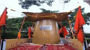 Ram Mandir Inauguration: वडोदरा से कोटा पहुंचा 1100 किलो का सवा 9 फुट का दीपक, 501 किलो घी से जलाया जाएगा 