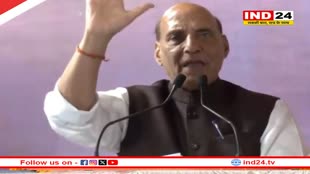 बिहार में राजनाथ सिंह का राजद पर हमला, बोले- लालटेन का युग गया, अब LED का जमाना