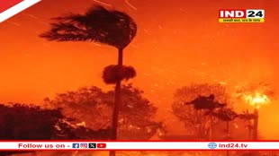 कैलिफोर्निया में आग से तबाही ही तबाही, हॉलीवुड स्टार्स के बंगले खाक, 1 लाख से ज्यादा बेघर