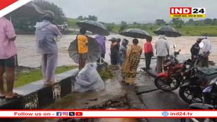 डिंडौरी में लगातार बारिश से नदी-नाले उफान पर, अमरपुर और मंडला मार्ग बंद