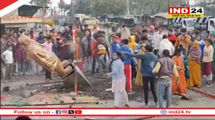 Ujjain News: माकड़ोन में सरदार पटेल की मूर्ति गिराने के मामले में अब हालात सामान्य, विवादित स्थल पर लगेगी डॉ. अंबेडकर व पटेल की प्रतिमा 