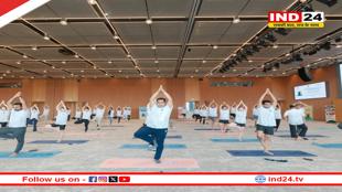 दिल्ली में ‘एक पृथ्वी, एक स्वास्थ्य’ थीम पर आज वैश्विक योग सम्मेलन का आयोजन