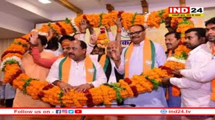 यूपी में सपा-कांग्रेस को बड़ा झटका, दर्जनों नेता BJP में शामिल; राम मंदिर का न्योता ठुकराने से थे नाराज