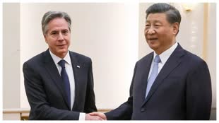 अमेरिकी विदेश मंत्री ब्लिंकन ने की शी चिनफिंग से मुलाकात, दोनों देशों के संबंधों में सुधार पर हुई बातचीत
