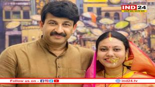 49 की उम्र में दोबारा दूल्हा बने मनोज तिवारी की साली हैं बीवी से 4 कदम आगे