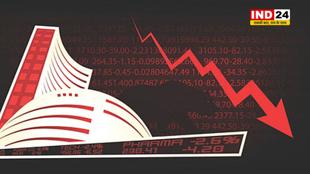 शेयर बाजार में गिरावट, सेंसेक्स 675 अंक और निफ्टी 177 अंक लुढ़का