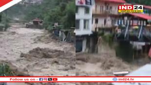 देहरादून के सहस्रधारा में फटा बादल, आया भारी मलबा, कई होटलों और दुकानों को हुआ नुकसान	