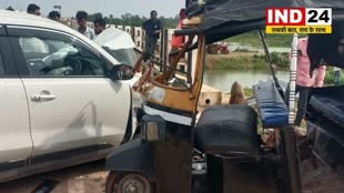 CG NEWS : नया रायपुर में भीषण सड़क दुर्घटना तेज रफ्तार कार ने तेज रफ्तार बाइक चालक को मारी टक्कर