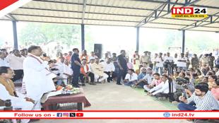 कांकेर के ग्राम मांदरी पहुंचे CM साय, ग्रामीणों से किया संवाद