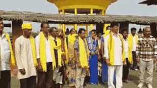 गोंगपा के संभागीय महासचिव का सैकड़ों समर्थकों के साथ पार्टी से इस्तीफा, कांग्रेस को देंगे समर्थन