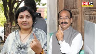 CG NEWS : बीजेपी प्रत्यशी अरुण साव ने डाला वोट, कहा- आप सब भी मतदान केंद्र जाएं और वोट करे....