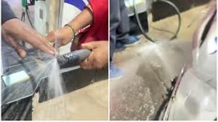 CG NEWS : राजधानी में पेट्रोल पंप पर बड़ी लापरवाही, पेट्रोल पंप के पाइप फटने से पेट्रोल से भीगा युवक, लोगों में मचा हड़कंप.....