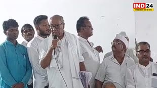 सड़कों पर मर रही गौमाता, बीजेपी को लगेगा पाप - दिग्विजय सिंह