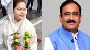 सदन में आज गूंजेगा महंगाई का मुद्दा, टमाटर मिर्ची की माला पहन कर पहुंची कांग्रेस विधायक कल्पना वर्मा, मंत्री भूपेन्द्र सिंह ने ली चुटकी