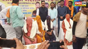 MP के गृह मंत्री डॉ. नरोत्तम मिश्रा ने ''लाडली बहना योजना'' के पात्र हितग्राहियों को बांटे प्रमाण पत्र