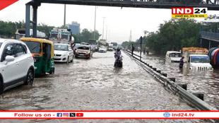 गुरुग्राम में भारी बारिश: स्कूल बंद, दफ्तरों में वर्क फ्रॉम होम