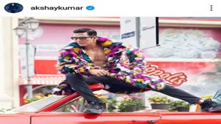 Akshay Kumar: अक्षय ने शेयर किया अपनी फिल्म 'सेल्फी' के गाने का अतरंगी look
