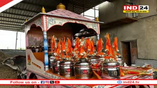 Ayodhya Ram Mandir के लिए रावण के ससुराल से घी अयोध्या रवाना, 11 बैलगाड़ियों में 600 KG घी के 108 कलश