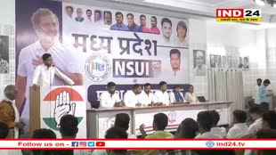 पदभार ग्रहण करते ही एक्शन मोड में दिखे NSUI प्रभारी, भाजपा सरकार पर जमकर साधा निशाना