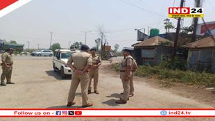 चारधाम यात्रा के लिए पुलिस की तैयारियां पूरी, नारसन बोर्डर पर एसपी का निरीक्षण