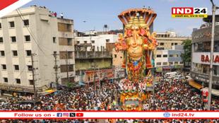 धूम-धाम से किया जा रहा है बप्पा को विदा, देशभर में ‘अगले बरस तू जल्दी आ’ की गूंज