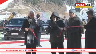 जम्मू-कश्मीर को बड़ी सौगात, PM मोदी ने किया श्रीनगर-लेह को जोड़ने वाली 'Z-मोड़' टनल का उद्घाटन 