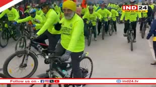 एम्स भोपाल के ट्रॉमा एवं इमरजेंसी मेडिसिन विभाग के पांच वर्ष पूरे, साइकिल रैली का हुआ आयोजन 